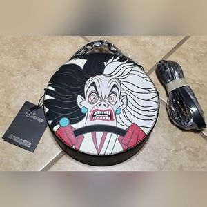 Disney Cruella Crossbody Bag in Black, White, Red